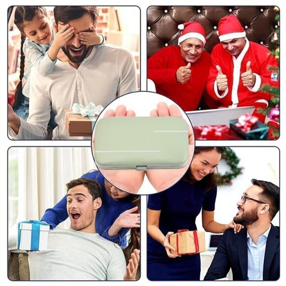 Manicure Set Personal Care Nail Clipper Kit Manicure 8 n 1 Pedicure MINT GREEN - Picture 5 of 5